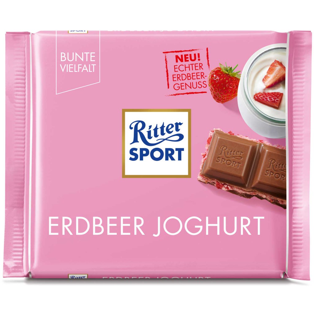 RITTER STRAWBERRY YOGURT 100GR