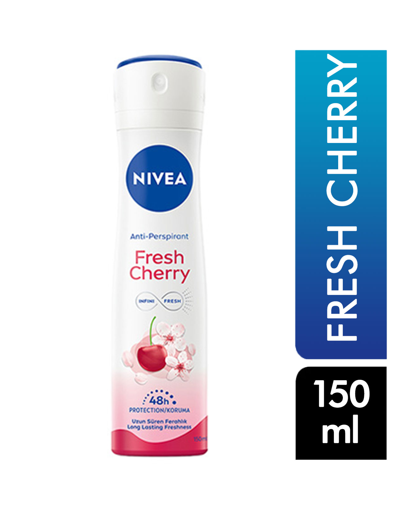 NIVEA SPREY FRESH CHERRY 150ML