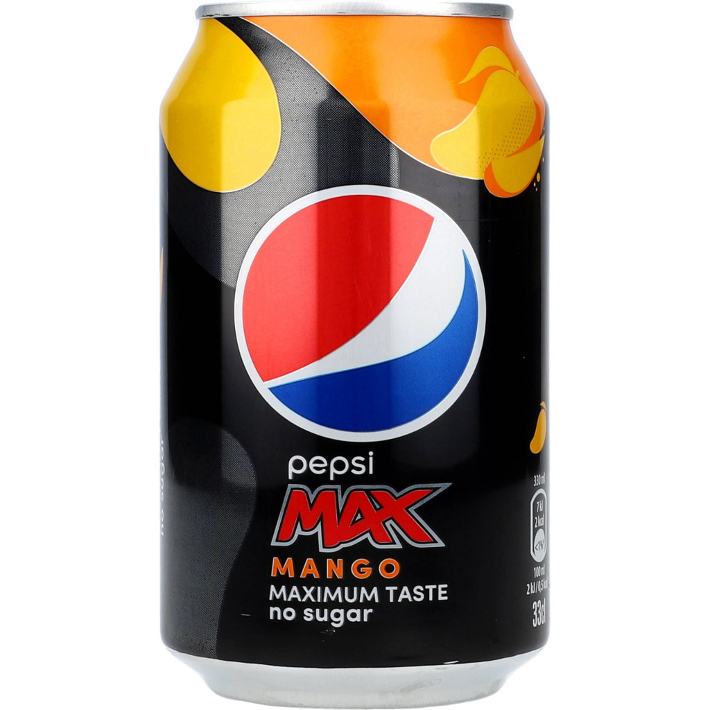 PEPSI MAX MANGO DIET 330ML