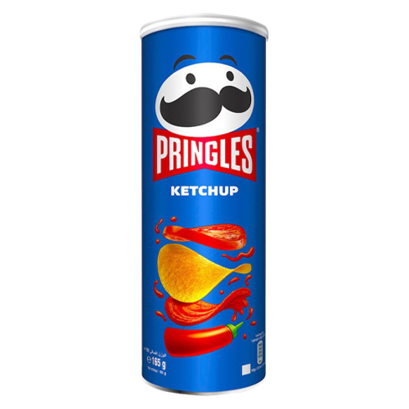 PRINGLES KETCHUP 165G