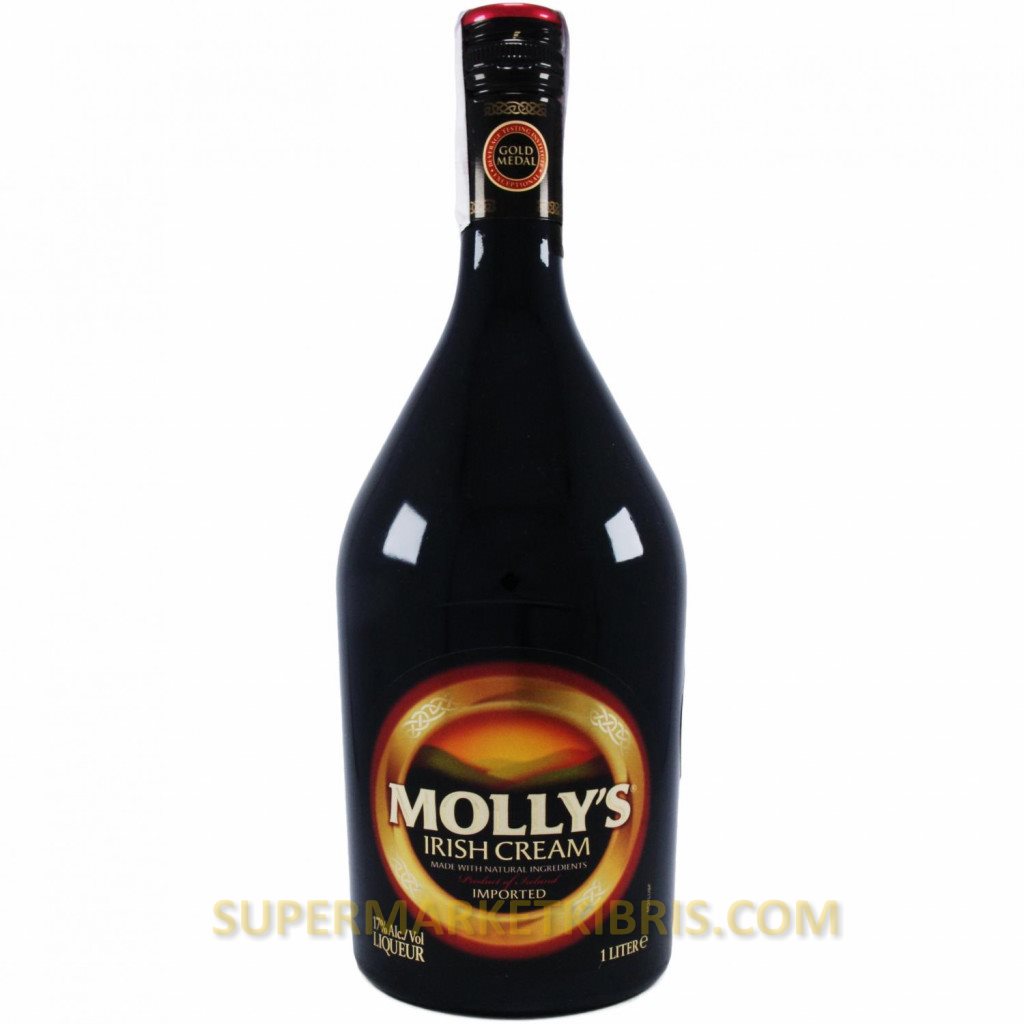 Mollys Irish Cream 1lt Supermarket Kıbrıs 