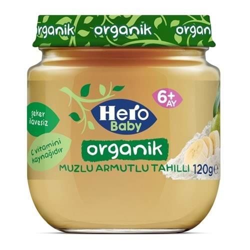 HERO BABY OTGANIK ELMA SEFTALI PURESI 120G