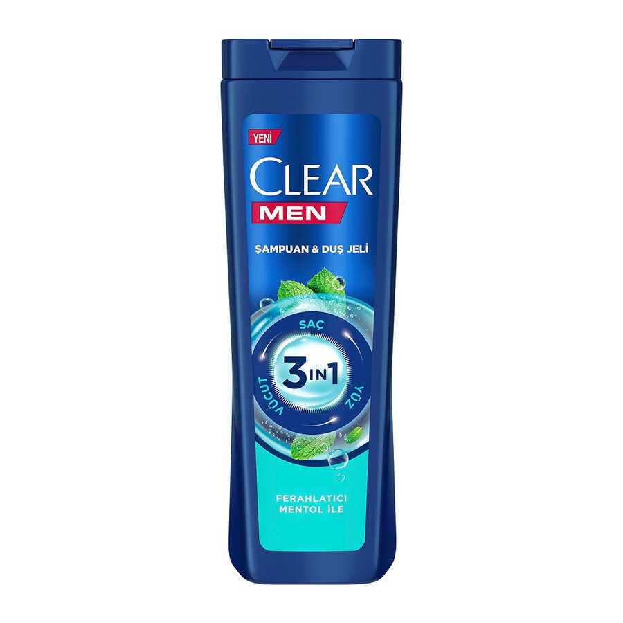 CLEAR MEN SAMPUAN 350ML FERAH