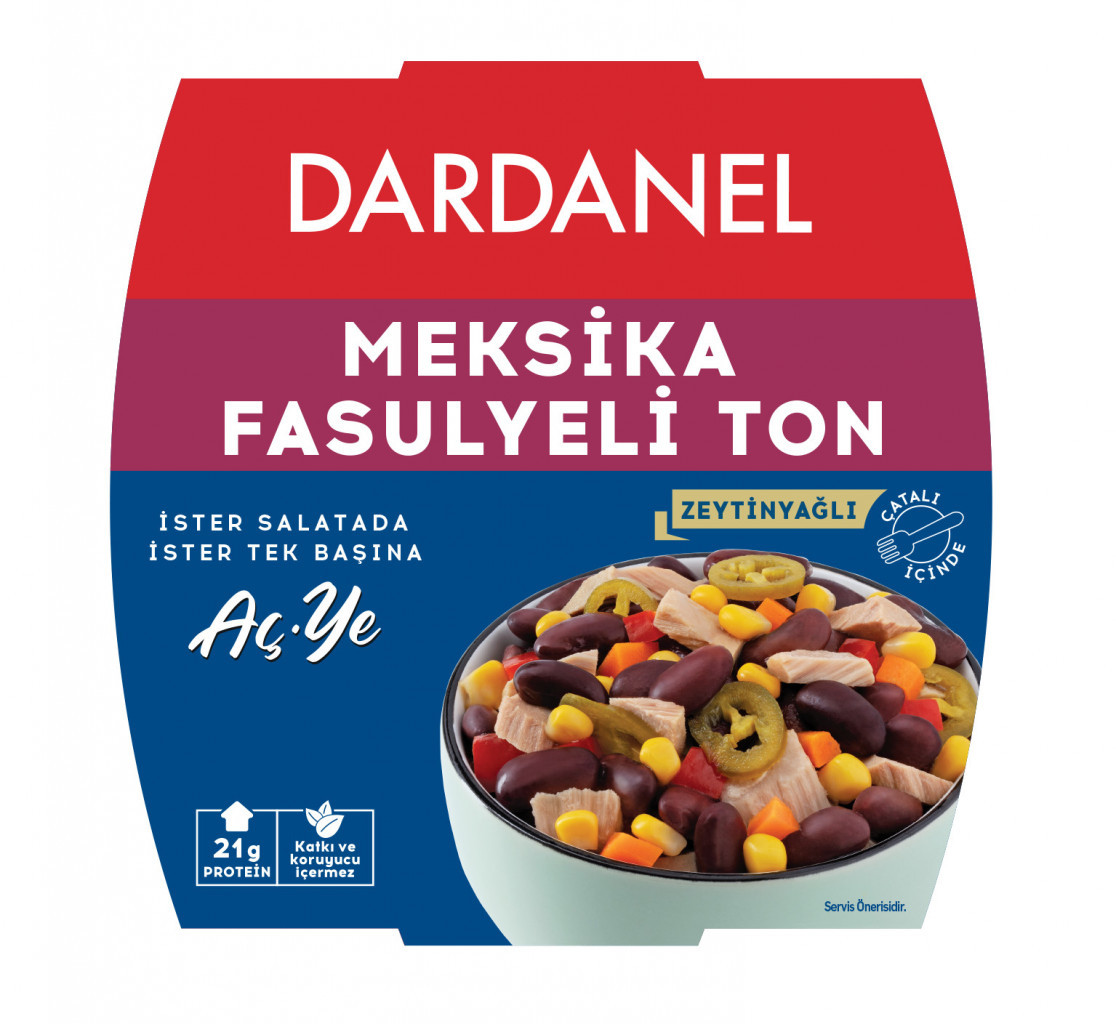 DARDANEL MEK. FASULYELI TON 160G