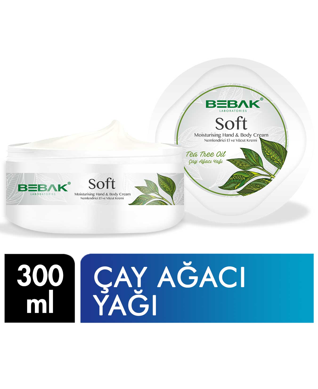 BEBAK NEM.EL&VUCUT KREMI CAY AGACI 300ML