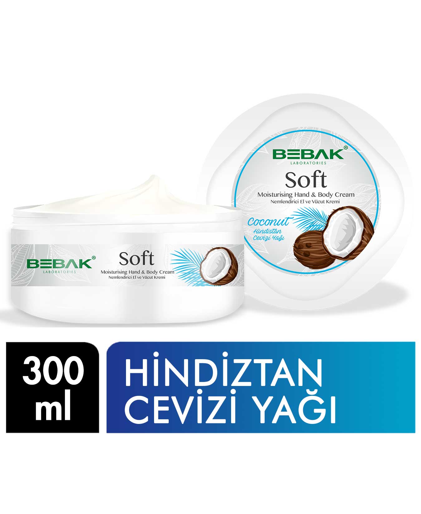 BEBAK NEM.EL&VUCUT KREMI HINDITAN CEVIZI 300ML