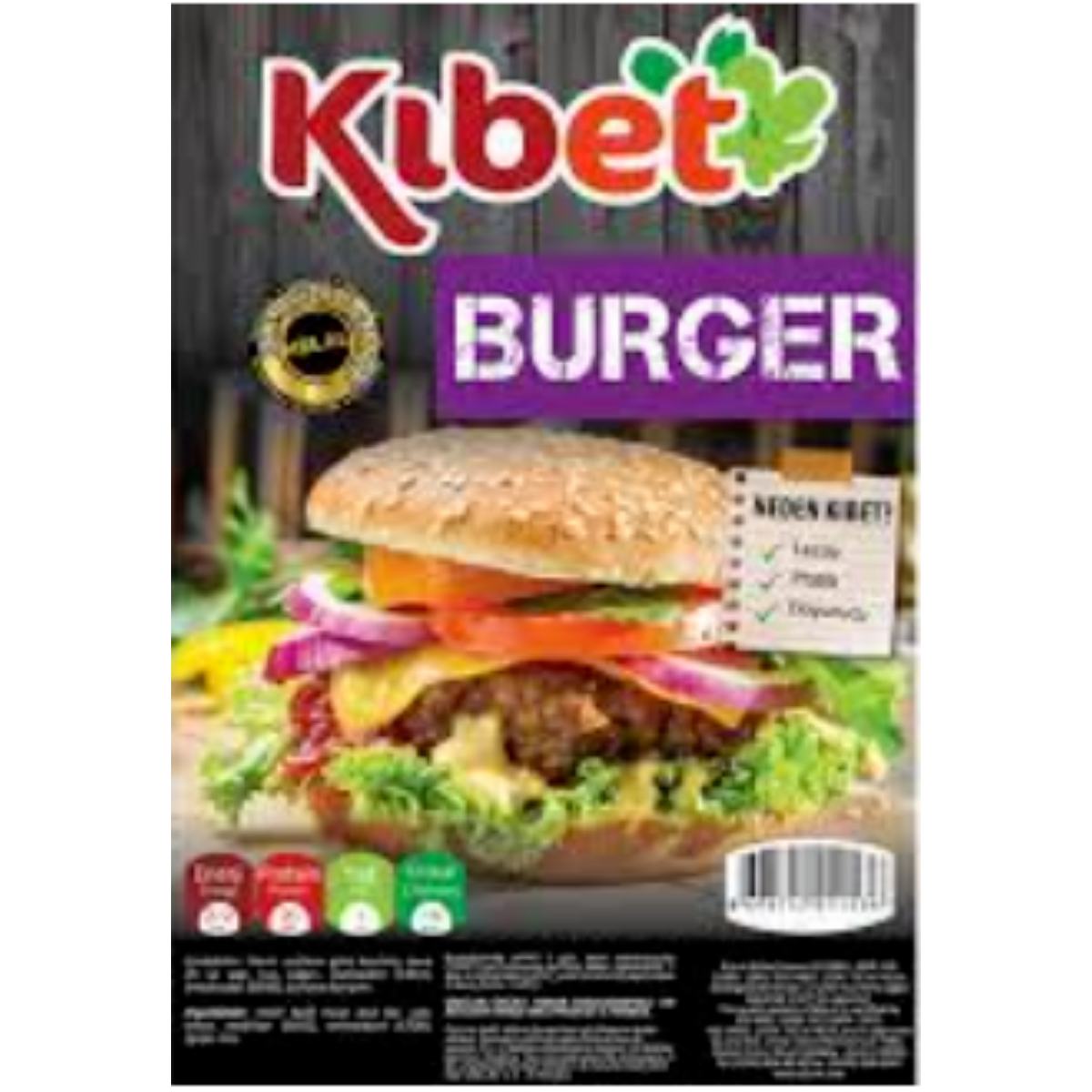 KIB ET EKO BURGER 10LU