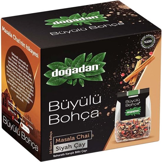 DOGADAN BOHCA SIYAH C.MASALA CHAI 10LU