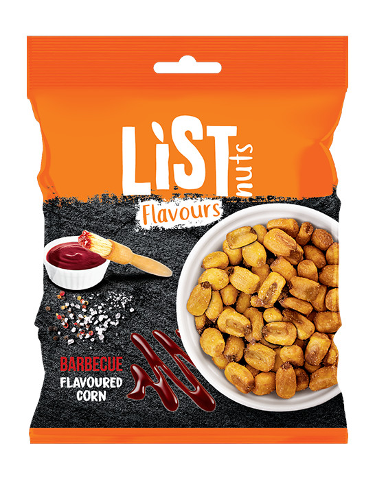 LIST NUTS BARBECUE CORN 75GR