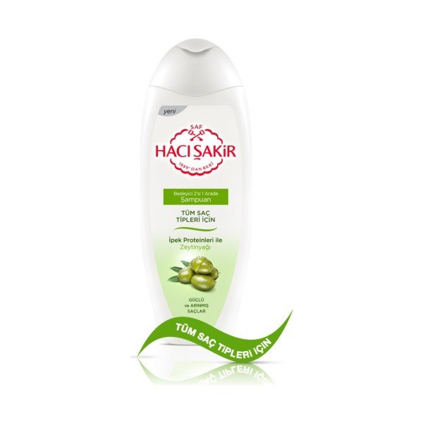 HACI SAKIR SAMPUAN 500ML ZEYTINYAGI
