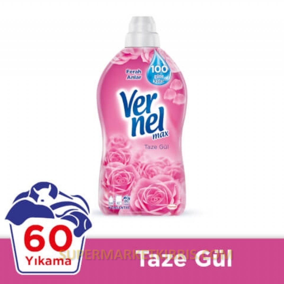 VERNEL MAX YUMUŞATICI TAZE GÜL 1440ML