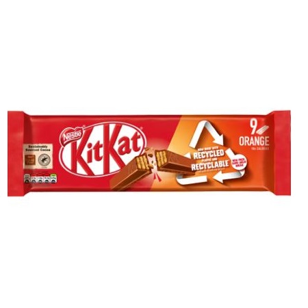 NESTLE KIT KAT 2 FINGER ORANGE 20.7GR