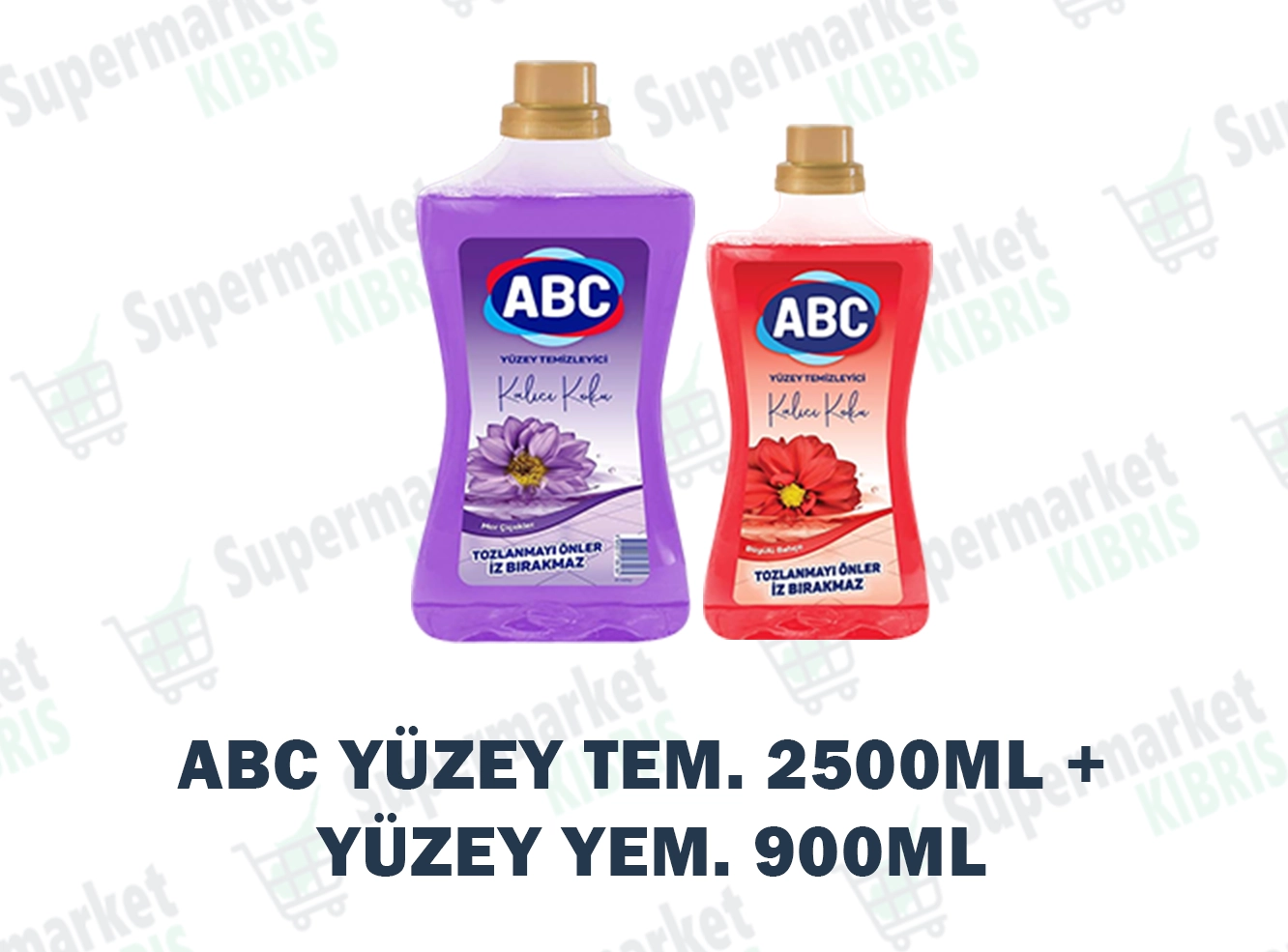 ABC YUZEY TEMIZLEYICI2500ML 2LI