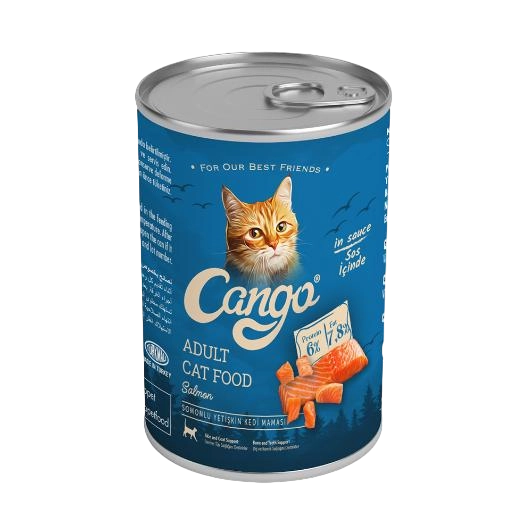CANGO WET ADULT CAT FOOD SALMON 415G