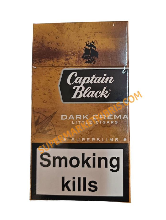 CAPTAIN BLACK LITTLE CIGARS SLIM DARK CREMA - Supermarket Kıbrıs ...