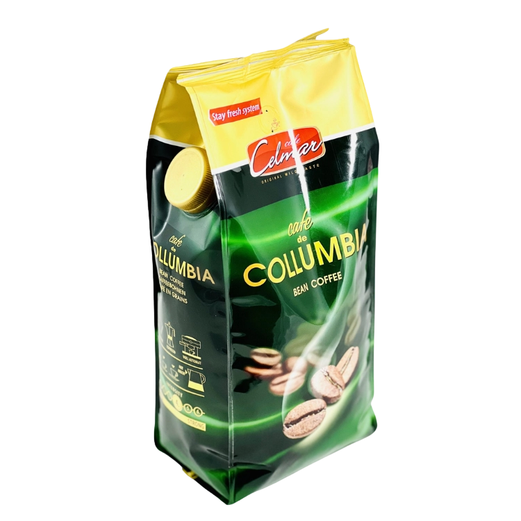 CELMAR CAFE DE COLLUMBIA BEAN COFFEE 1KG