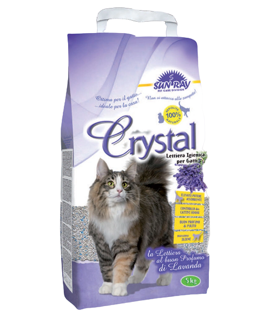 CRYSTAL LAVANTALI KEDI KUMU 5KG