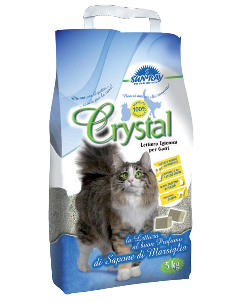 CRYSTAL SAPONE KEDI KUMU 5KG