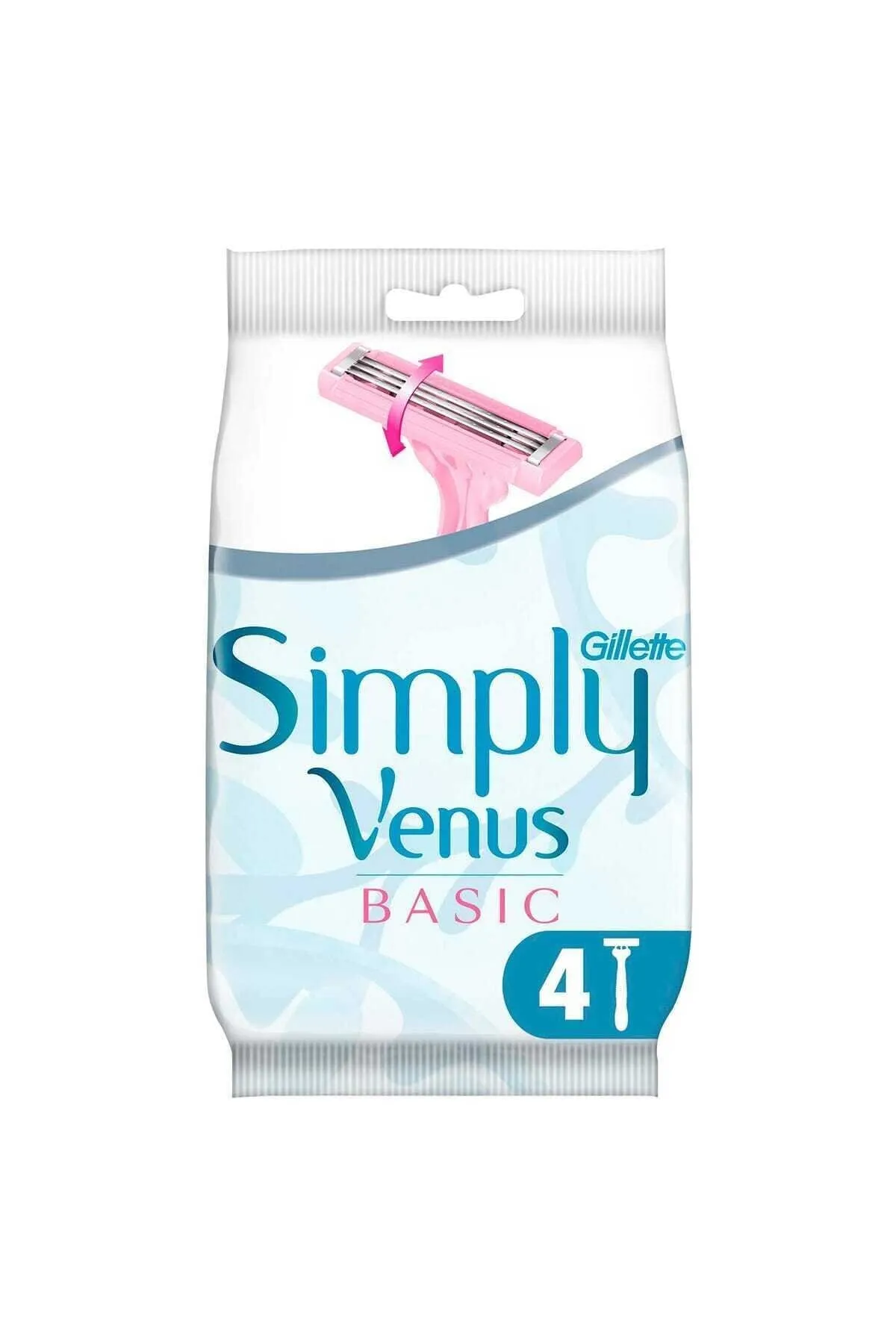 GILLETTE VENUS 3 BASIC 4LÜ POŞET