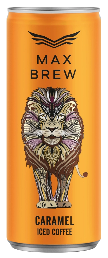 MAX BREW CARAMEL ICED COFFEE 250ML