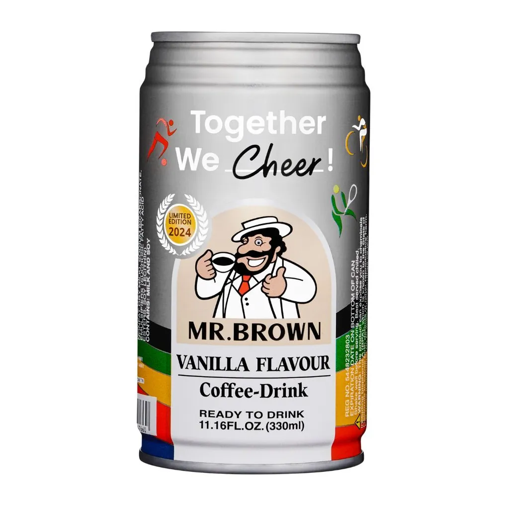 MR.BROWN VANILLA COFFEE 330ML