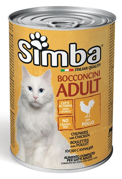 SIMBA CAT CHICKEN 415GR