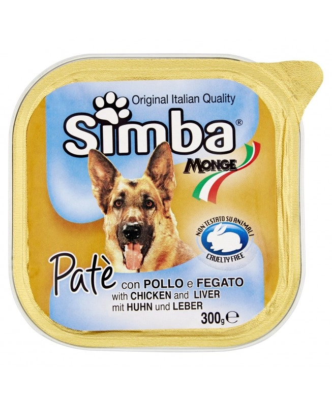 SIMBA DOG PATE WITH LIVER 300G
