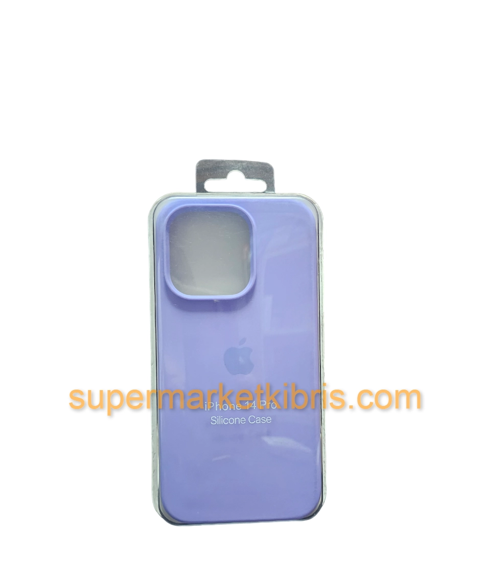 IPHONE 14 PRO SILIKON KILIF LİLA