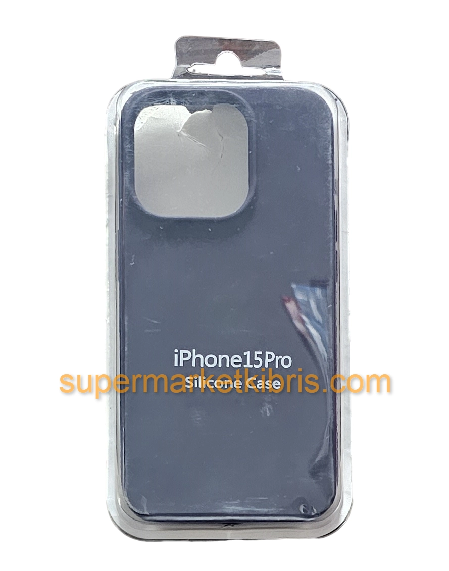 IPHONE 15 PRO SILIKON KILIF MÜRDÜM