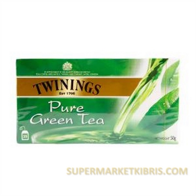 TWININGS PURE GREENTEA TEABAG