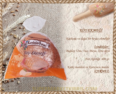 KARDEŞLER KÖY/KÖY DİET EKMEĞİ