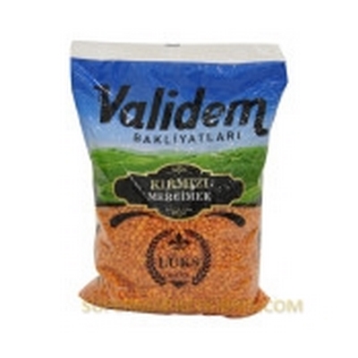 VALİDEM KIRMIZI MERCİMEK 800GR