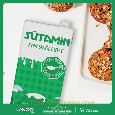 SUTAMİN TAM YAGLI SÜT 1L