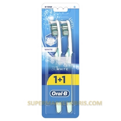 ORAL B 3D WHITE 3 OY 1+1