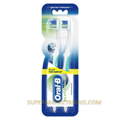 ORAL-B DİŞ FIRÇASI DİŞ ETİ TEMİZLİĞİ İKİLİ