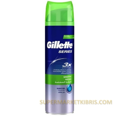 GILLETTE JEL SENSITIVE 200 ML