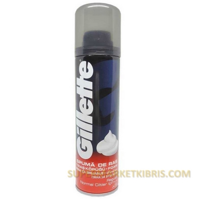 GİLLETTE TIRAŞ KÖPÜĞÜ NORMAL 200ML