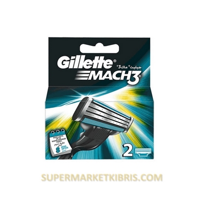 GİLLETTE MACH3 TRAŞ BIÇAĞI YEDEK 2 Lİ