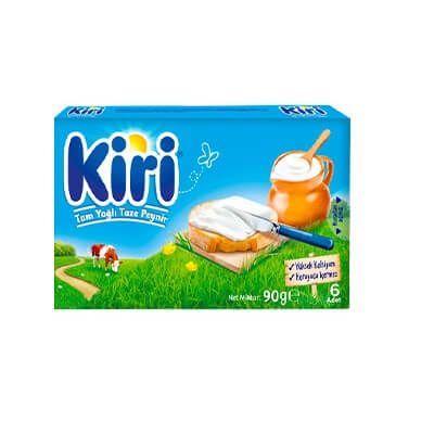 KİRİ KREM PEYNİR 6 PORSİYON 90GR