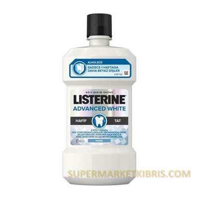 LISTERINE ADVANCE WHITE 500ML