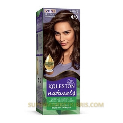 KOLESTON SAÇ BOYASI NATURALS 4-0 KAHVE
