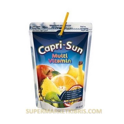 CAPRISUN MULTI VITAMINLI MEYVE SUYU 200ML