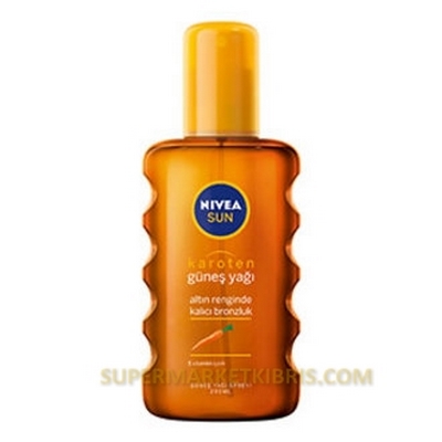 NİVEA SUN KAROTEN GÜNEŞ YAĞI KALICI BRONZLUK 200ML