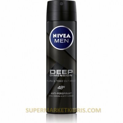 NİVEA MEN DEEP DİMENSİON DEODORANT 150ML
