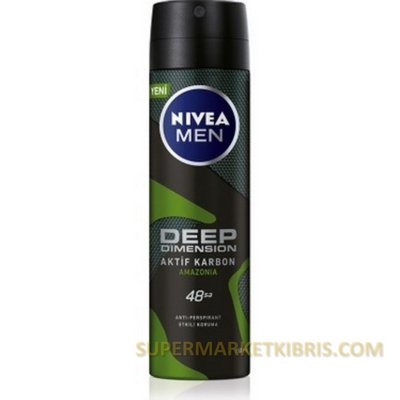 NİVEA DEODORANT ERKEK AMAZON 150ML