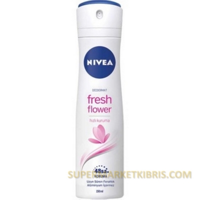 NİVEA DEODORANT FRESH FLOWER 150ML