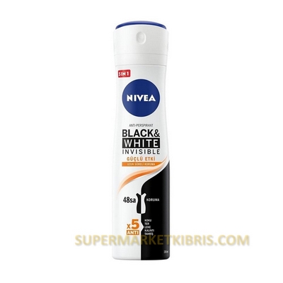 NIVEA SPREY INVB&W ANTI PERSPIRANT WOMAN 150ML