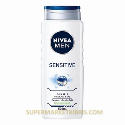 NIVEA BATH CARE SENSETIVE MEN 500ML