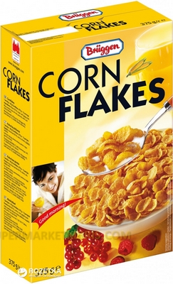 BRUGGEN CORN FLAKES 375G