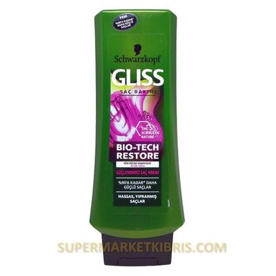 GLISS SAÇ KREMİ BİO TECH RESTONE 360ML